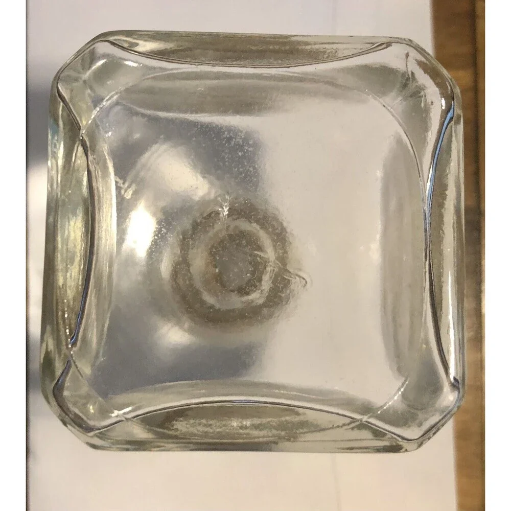 Unbranded vintage clear